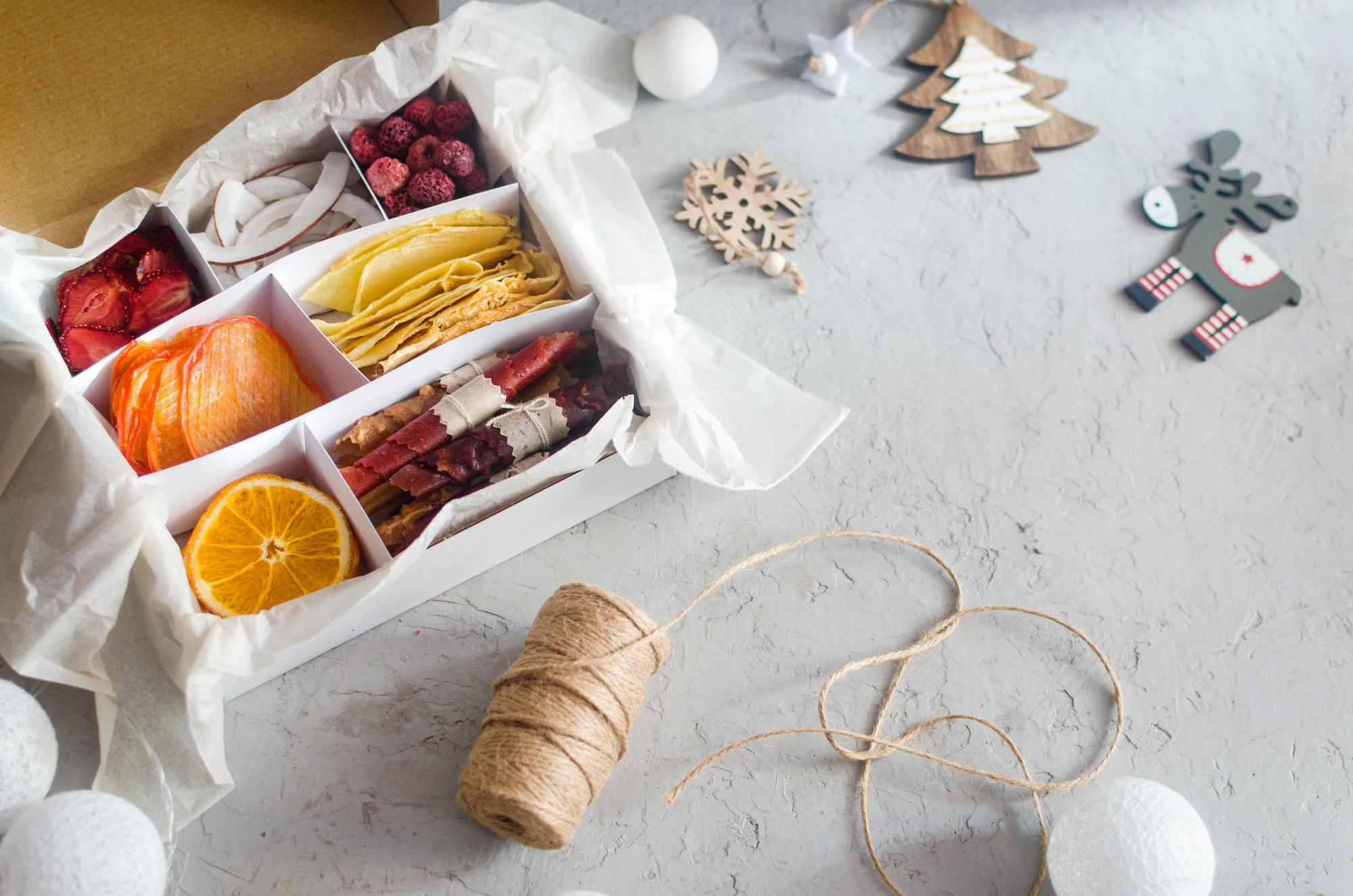Abonnement-Box mit Zutaten